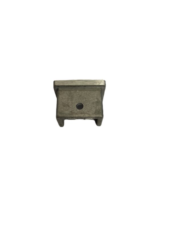 (Code:TR/AL-SEMil) Aluminium Square Top Rail 32mm*24mm- End Cap MILL Surface