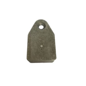 (Code:TR/AL-SWMil/A) Aluminium Square Top Rail 32mm*24mm- Wall Side Fixing ADJUSTABLE Wall Bracket MILL Surface
