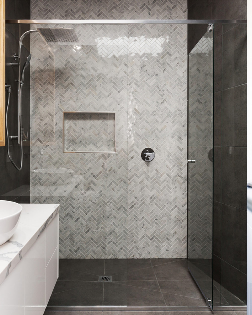 Newly Installed Shower Screen In Wollongong