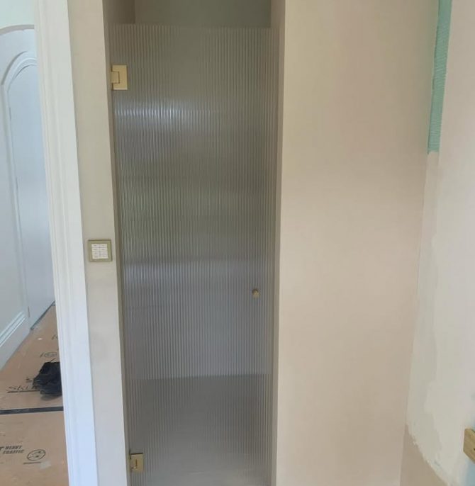 Modern Bathroom with Shower Screens in Wollongong