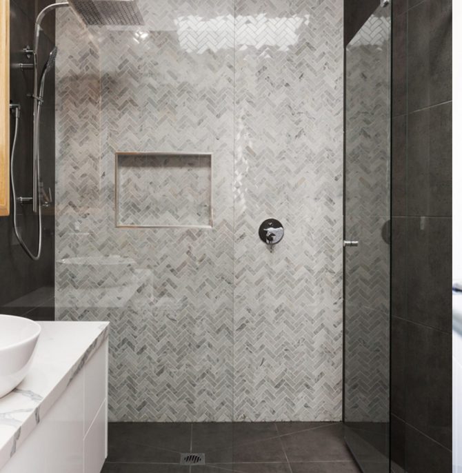 Newly Installed Shower Screen In Wollongong