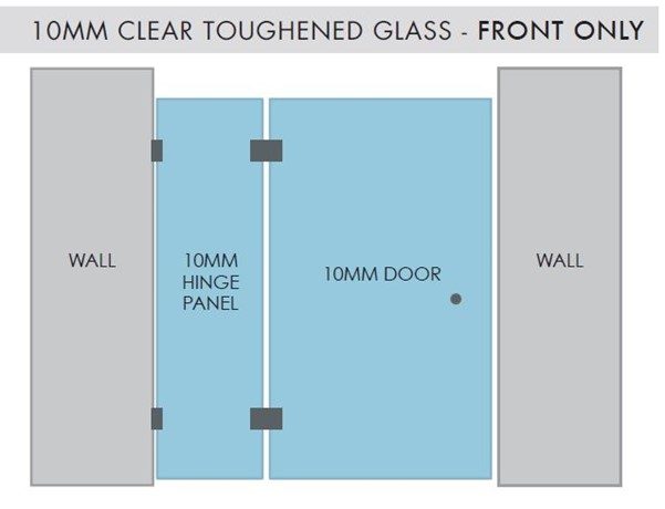 10mm Clear Toughened Glass — Glass Suppliers in Wollongong, NSW